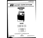 Tappan 31-6757-00-02 cover page-text only diagram