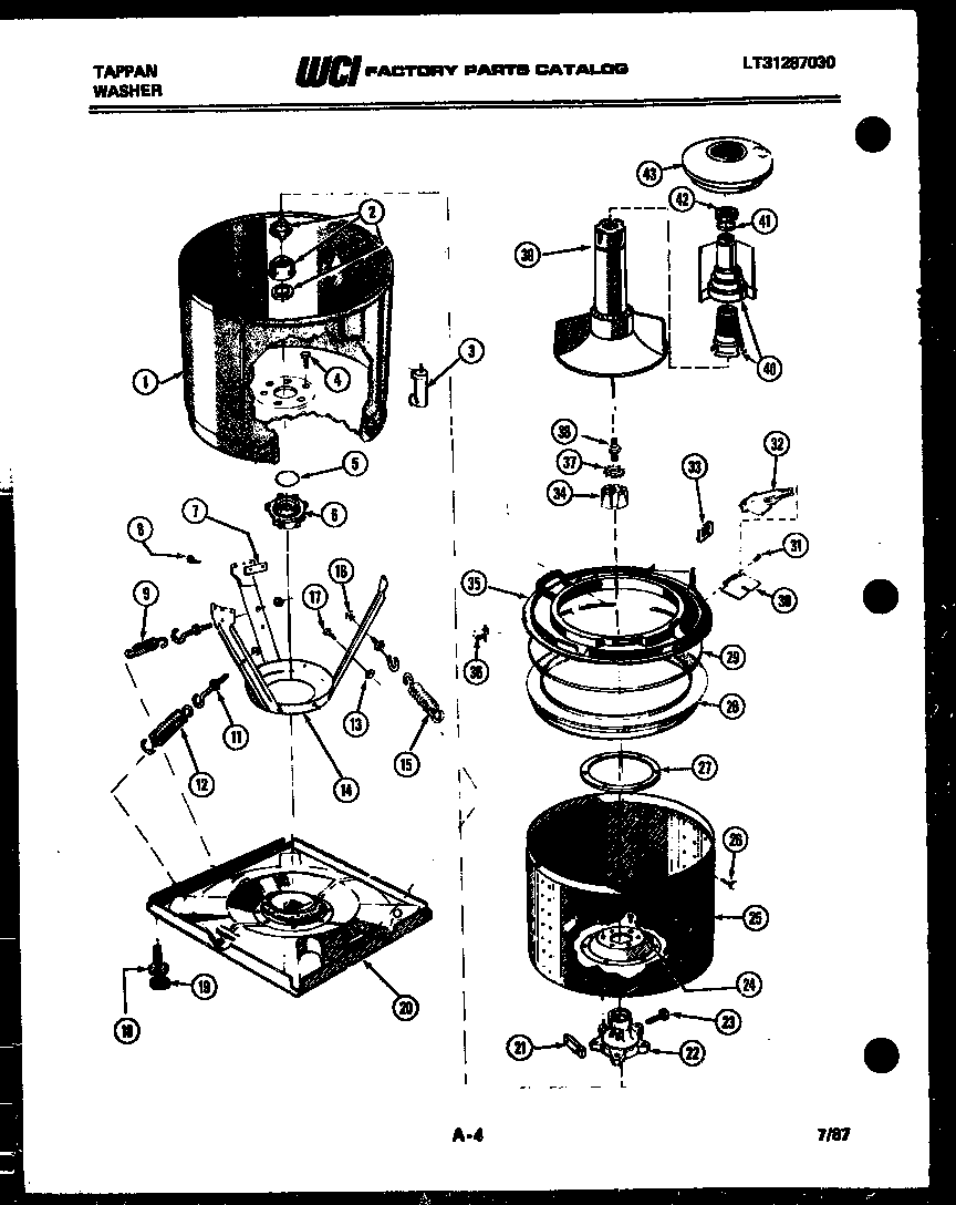 Tub detail