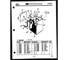 Tappan 46-2857-00-01 cabinet parts diagram