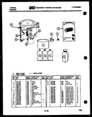 Washer and miscellaneous parts