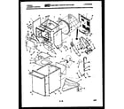 Tappan 44-2417-00-01 cabinet parts and heater diagram