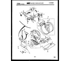 Tappan 44-2417-23-01 console, controls and drum diagram