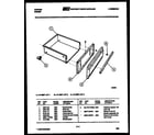 Tappan 31-2207-23-03 drawer parts diagram