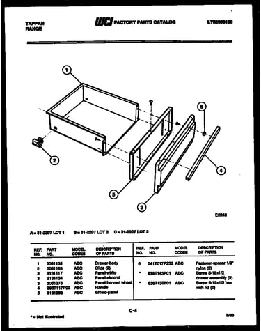 Drawer parts