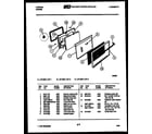 Tappan 37-2227-00-02 door parts diagram