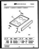 Cooktop parts