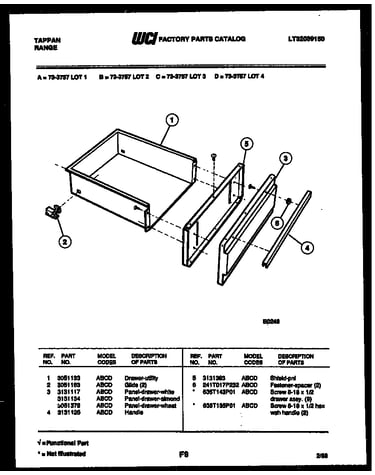 Drawer parts