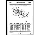 Tappan 37-1118-00-04 door parts diagram