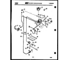 Tappan 30-7347-00-01 burner, manifold and gas control diagram