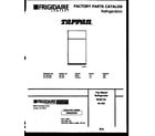 Tappan 95-1437-23-05 cover diagram