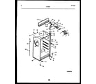 Tappan 95-1437-23-05 cabinet parts diagram
