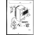 Tappan 95-1437-00-05 system and automatic defrost parts diagram