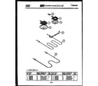 Tappan 37-2957-00-01 broiler parts diagram