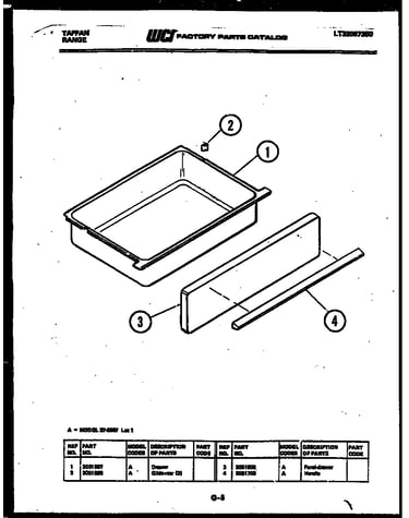 Drawer parts