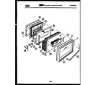 Tappan 37-2957-00-01 door parts diagram