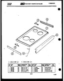 Cooktop parts