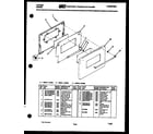 Tappan 12-3883-00-01 door parts diagram