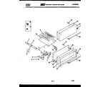 Tappan 12-1063-00-04 broiler drawer and door parts diagram