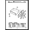 Tappan 77-8957-23-01 drawer parts diagram