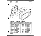 Tappan 12-3893-00-01 door parts diagram