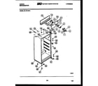 Tappan 95-1437-45-02 cabinet parts diagram