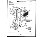 Tappan 95-1437-23-02 system and automatic defrost parts diagram