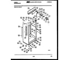 Tappan 95-1990-00-00 cabinet parts diagram