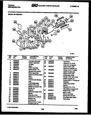 Ice maker parts