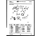 Tappan 95-1990-00-00 ice maker installation parts diagram