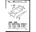 Tappan 72-3977-66-03 cooktop parts diagram