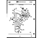 Tappan 32-2537-00-01 burner, manifold and gas control diagram