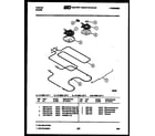 Tappan 31-2528-23-02 broiler parts diagram