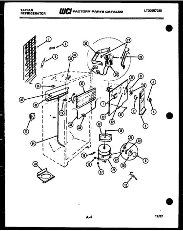 System and automatic defrost parts