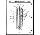 Tappan 95-1967-00-01 freezer door parts diagram