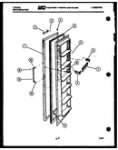 Freezer door parts