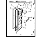 Tappan 95-1967-00-01 refrigerator door parts diagram