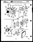 Refrigerator control assembly, damper control assembly and f
