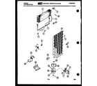 Tappan 95-1437-00-01 system and automatic defrost parts diagram