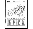 Tappan 56-5897-10-01 wrapper and body parts diagram