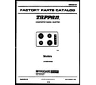 Tappan 13-2620-00-02 cover diagram