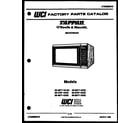 Tappan 56-8787-10-02 front cover diagram