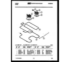 Tappan 31-4667-00-01 broiler parts diagram