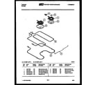 Tappan 31-3647-00-03 cooktop parts diagram