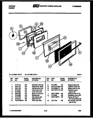 Drawer parts