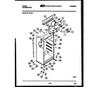 Tappan 95-1787-00-04 cabinet parts diagram