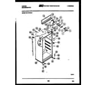 Tappan 95-1757-00-03 cabinet parts diagram