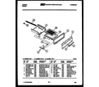 Tappan 30-3657-23-02 broiler drawer parts diagram