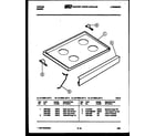 Tappan 31-7648-66-04 cooktop parts diagram