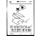 Tappan 31-7648-23-03 broiler parts diagram