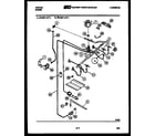 Tappan 30-2537-66-03 burner, manifold and gas control diagram